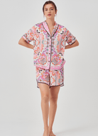 Luna Kısa Kollu Pijama Takımı - CHERX