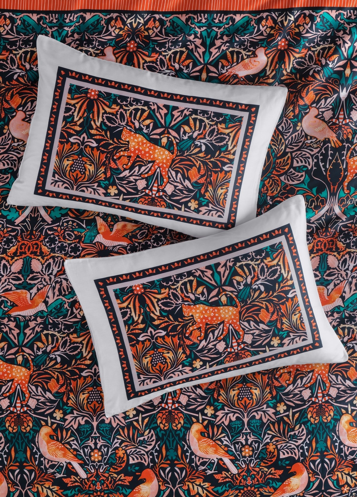 Pamuk Saten Nevresim Takımı Mara - CHERX