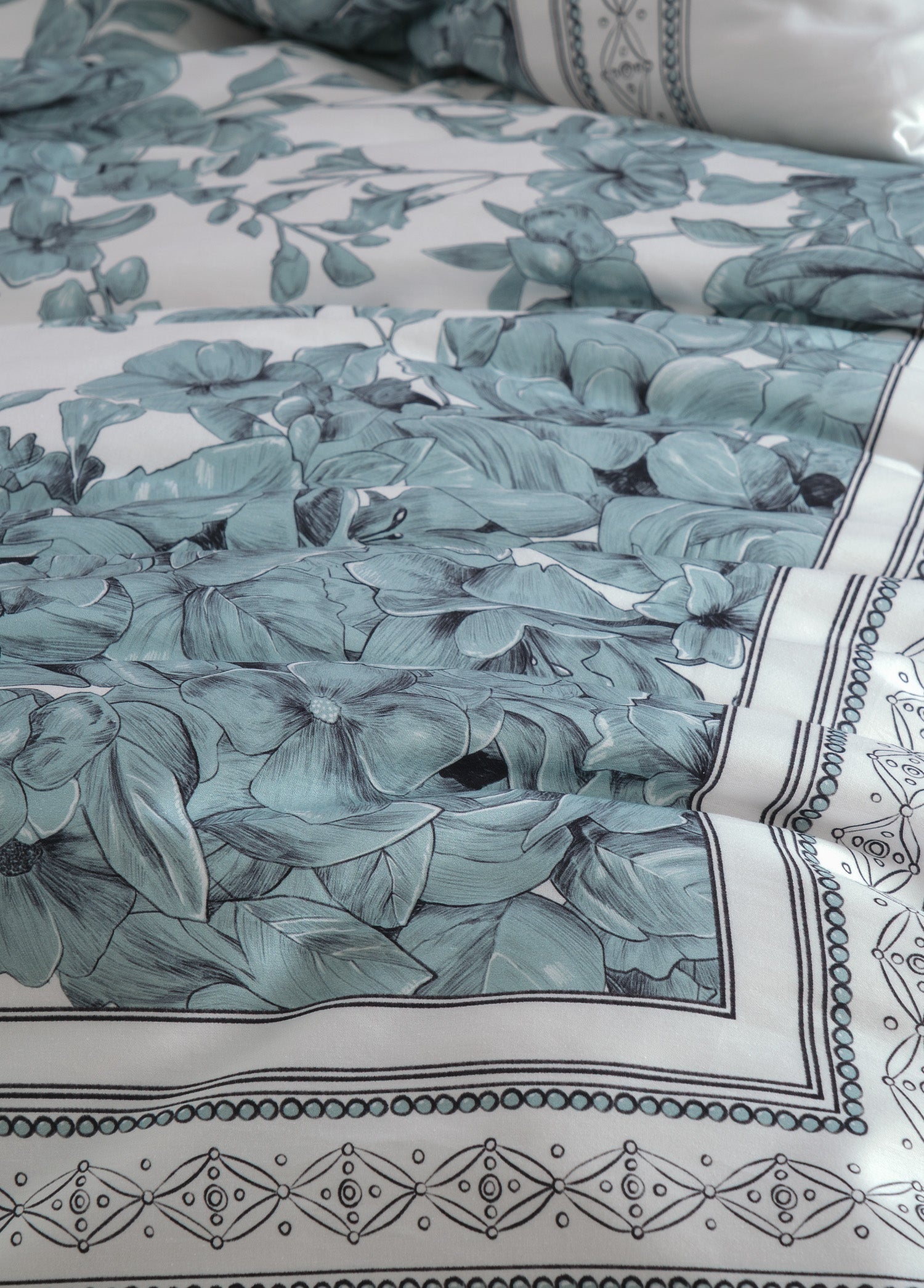 Pamuk Saten Nevresim Takımı Roisin - CHERX