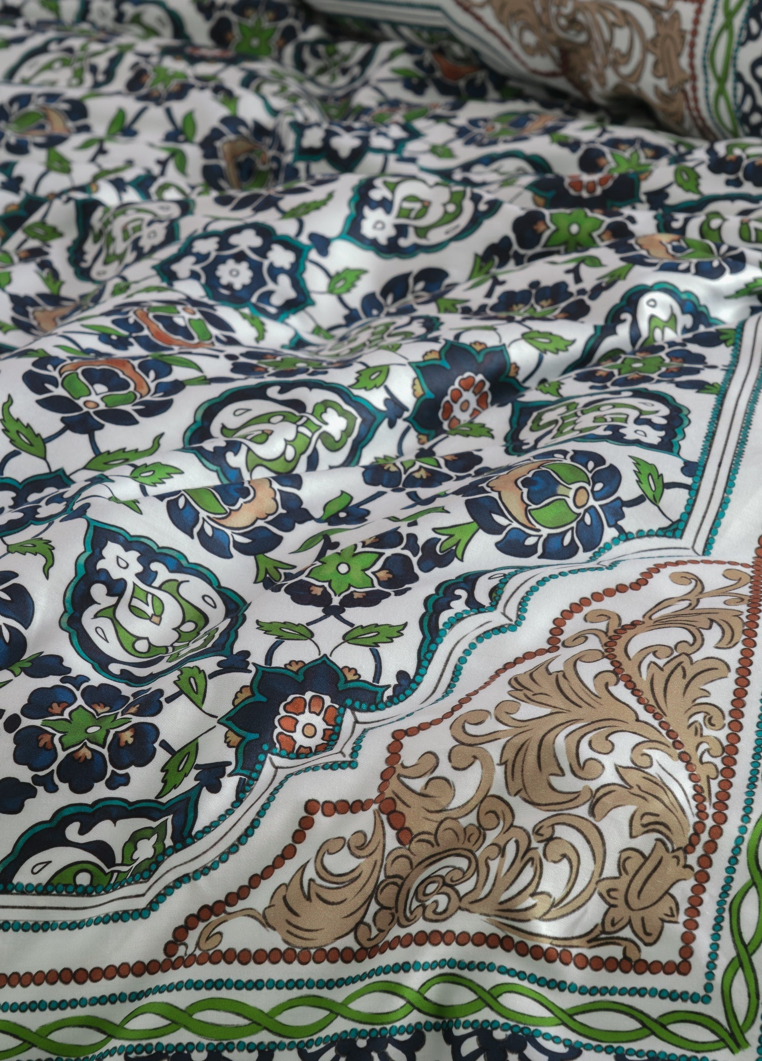 Pamuk Saten Nevresim Takımı Tessera - CHERX