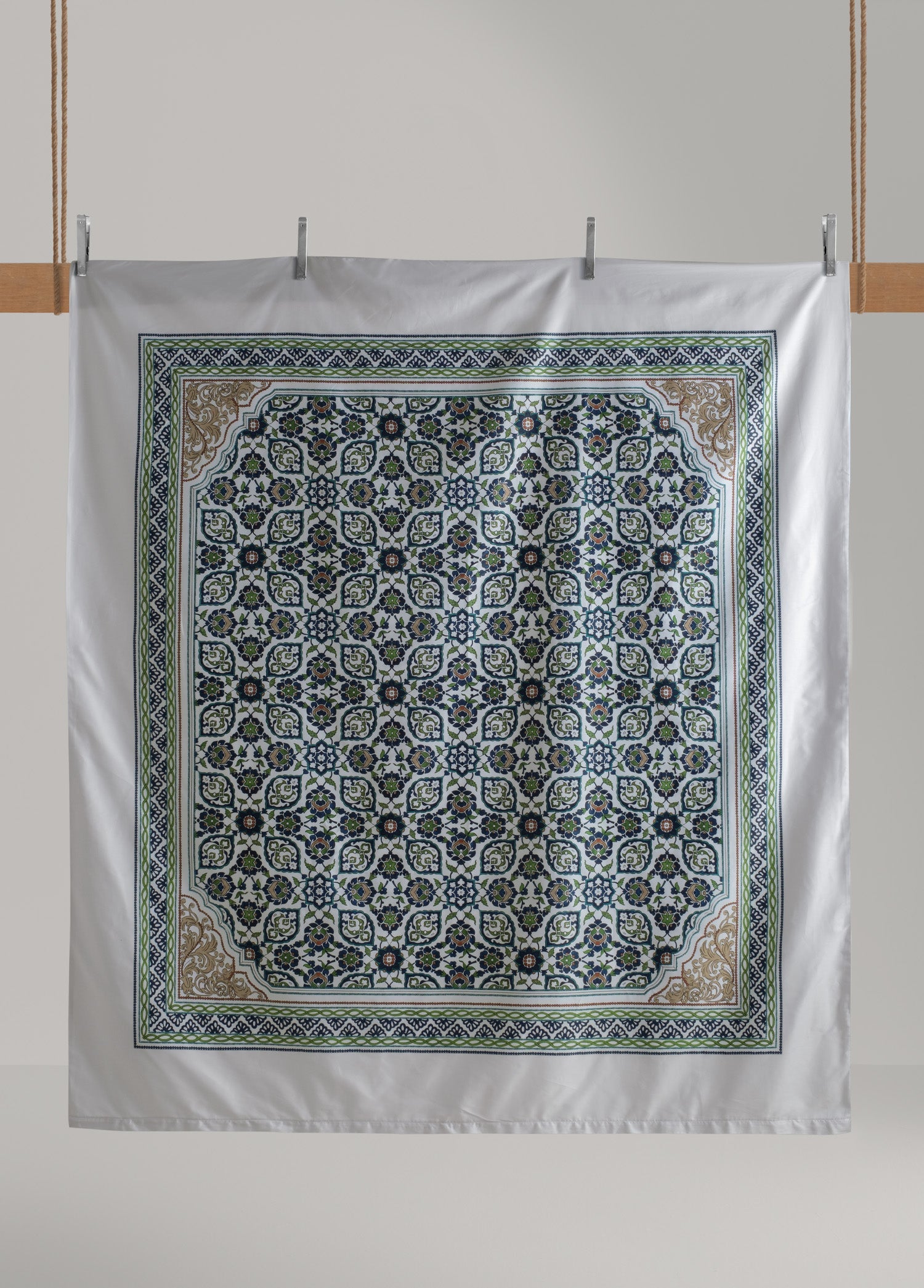 Pamuk Saten Nevresim Takımı Tessera - CHERX