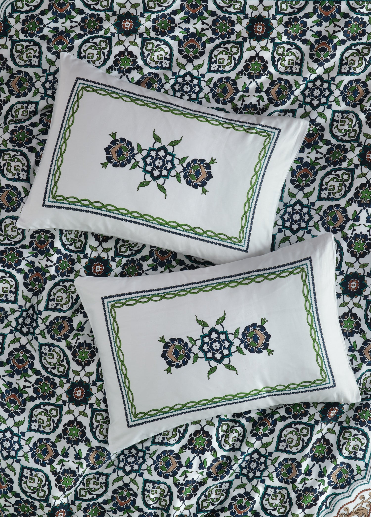 Pamuk Saten Nevresim Takımı Tessera - CHERX