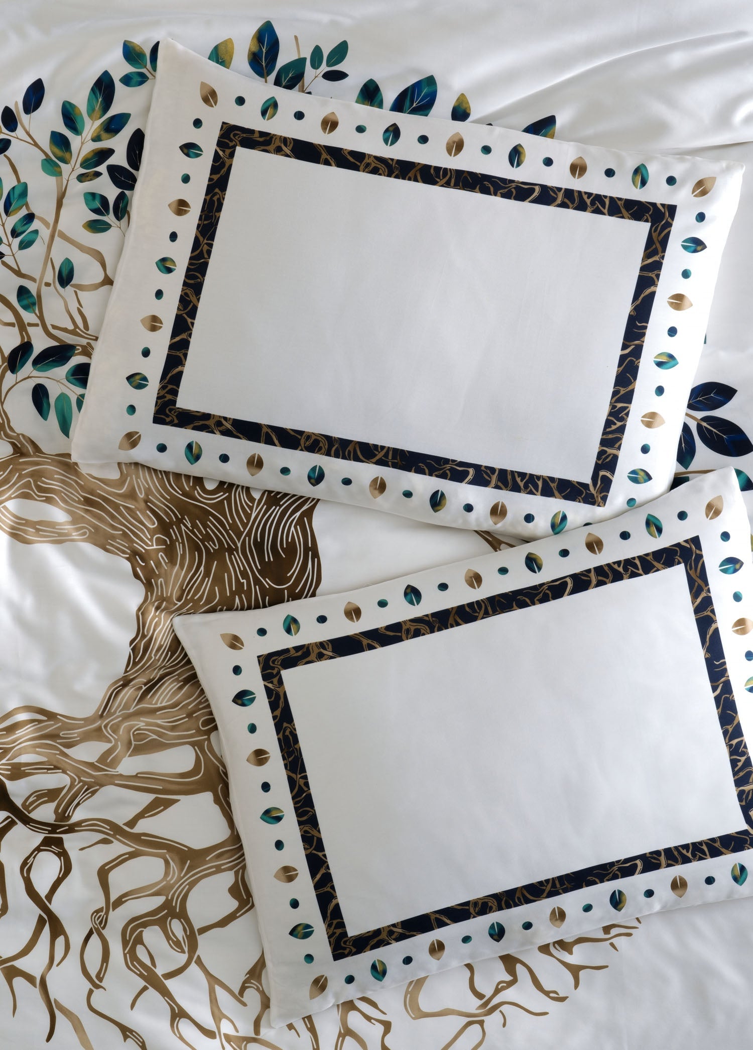 Pamuk Saten Nevresim Takımı Yggdrasill - CHERX