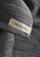 Serafina 3'lü Havlu Seti Antrasit - CHERX