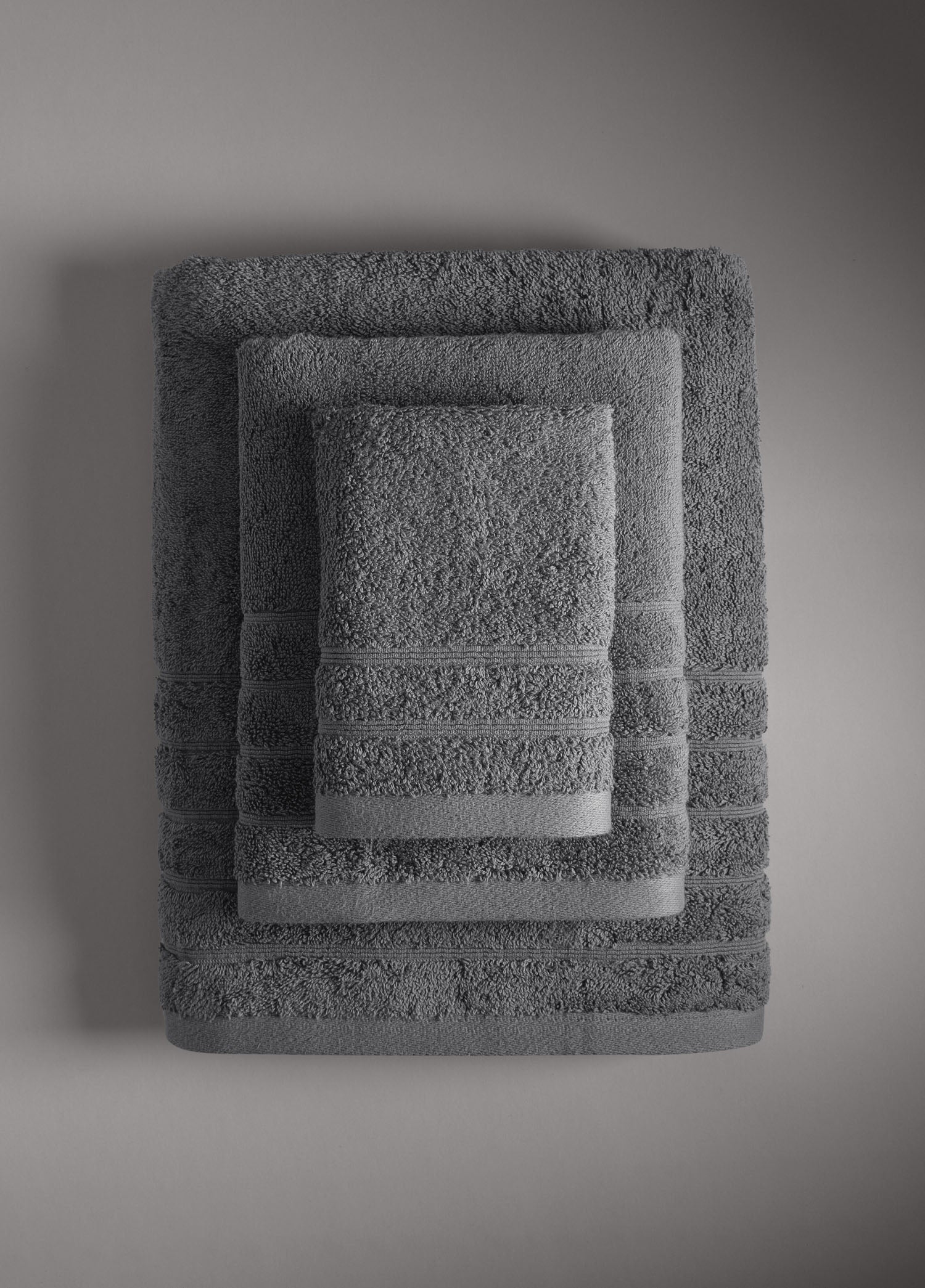 Serafina 3'lü Havlu Seti Antrasit - CHERX
