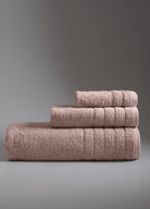 Serafina 3'lü Havlu Seti Pudra - CHERX