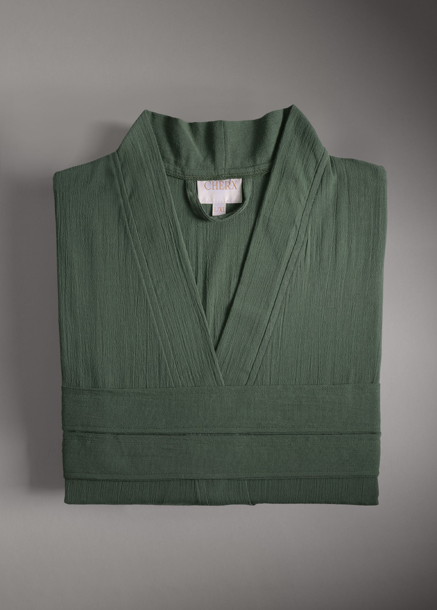 Şile Bezi Bornoz Koyu Yeşil - CHERX