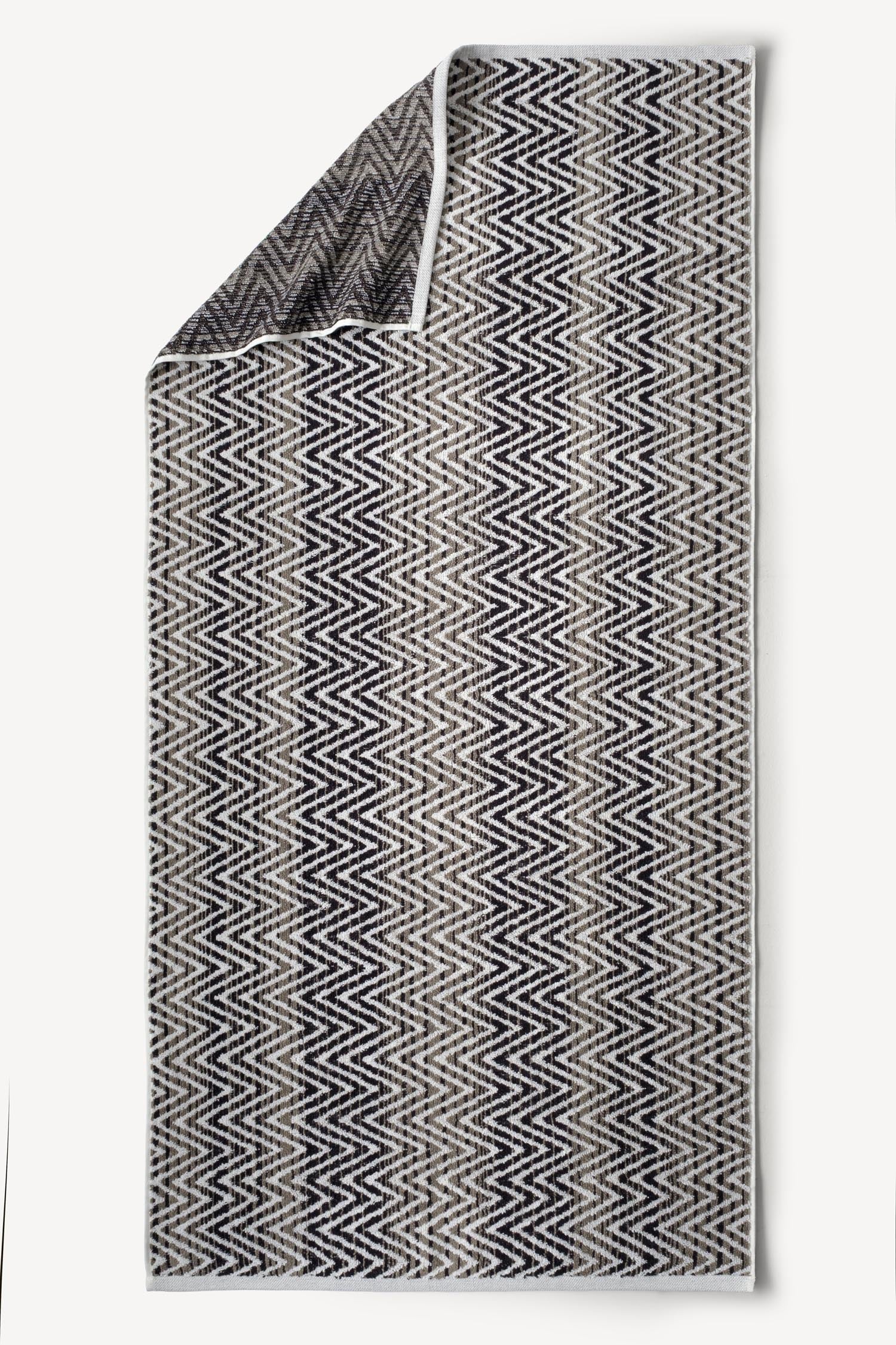 Zyon İpliği Boyalı 2'li Banyo Havlusu Seti Taş - CHERX