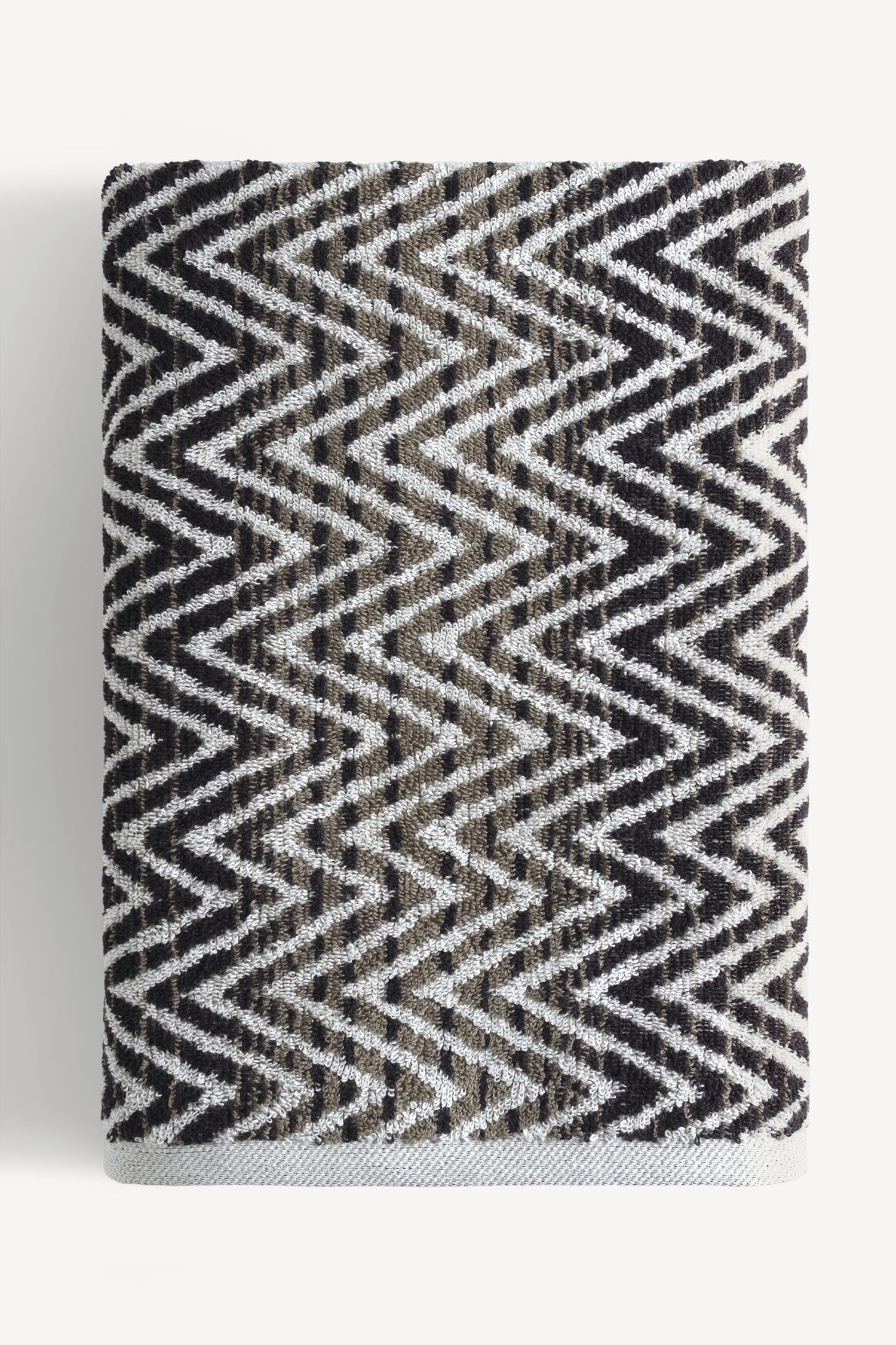 Zyon İpliği Boyalı 2'li Banyo Havlusu Seti Taş - CHERX