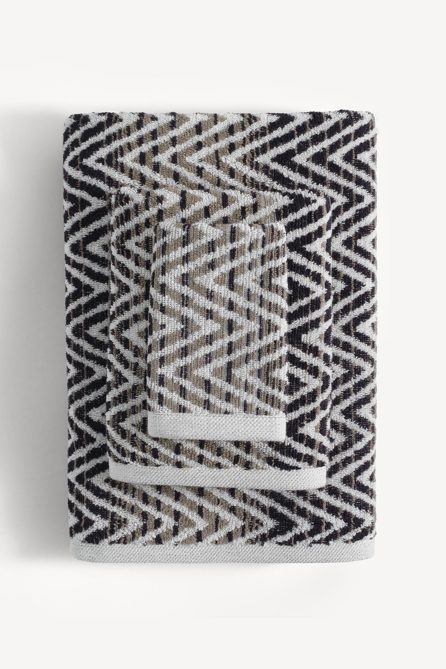 Zyon İpliği Boyalı 3'lü Havlu Seti Taş - CHERX