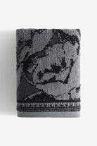 Caressa İpliği Boyalı 2’li El Havlusu Seti Antrasit - CHERX