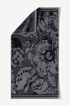 Caressa İpliği Boyalı 2’li El Havlusu Seti Antrasit - CHERX