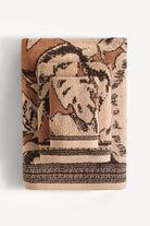 Caressa İpliği Boyalı 3'lü Havlu Seti Karamel - CHERX