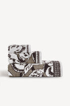 Caressa İpliği Boyalı 3'lü Havlu Seti Taş - CHERX