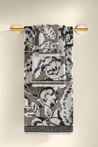 Caressa İpliği Boyalı 3'lü Havlu Seti Taş - CHERX