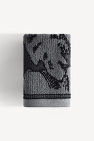 Caressa İpliği Boyalı 6'lı Misafir Havlusu Seti Antrasit - CHERX