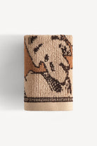 Caressa İpliği Boyalı 6'lı Misafir Havlusu Seti Karamel - CHERX