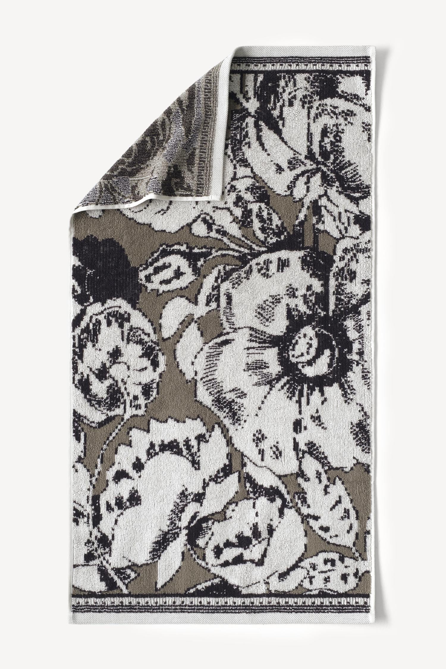 Caressa İpliği Boyalı El Havlusu Taş - CHERX