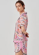 Luna Kısa Kollu Pijama Takımı - CHERX