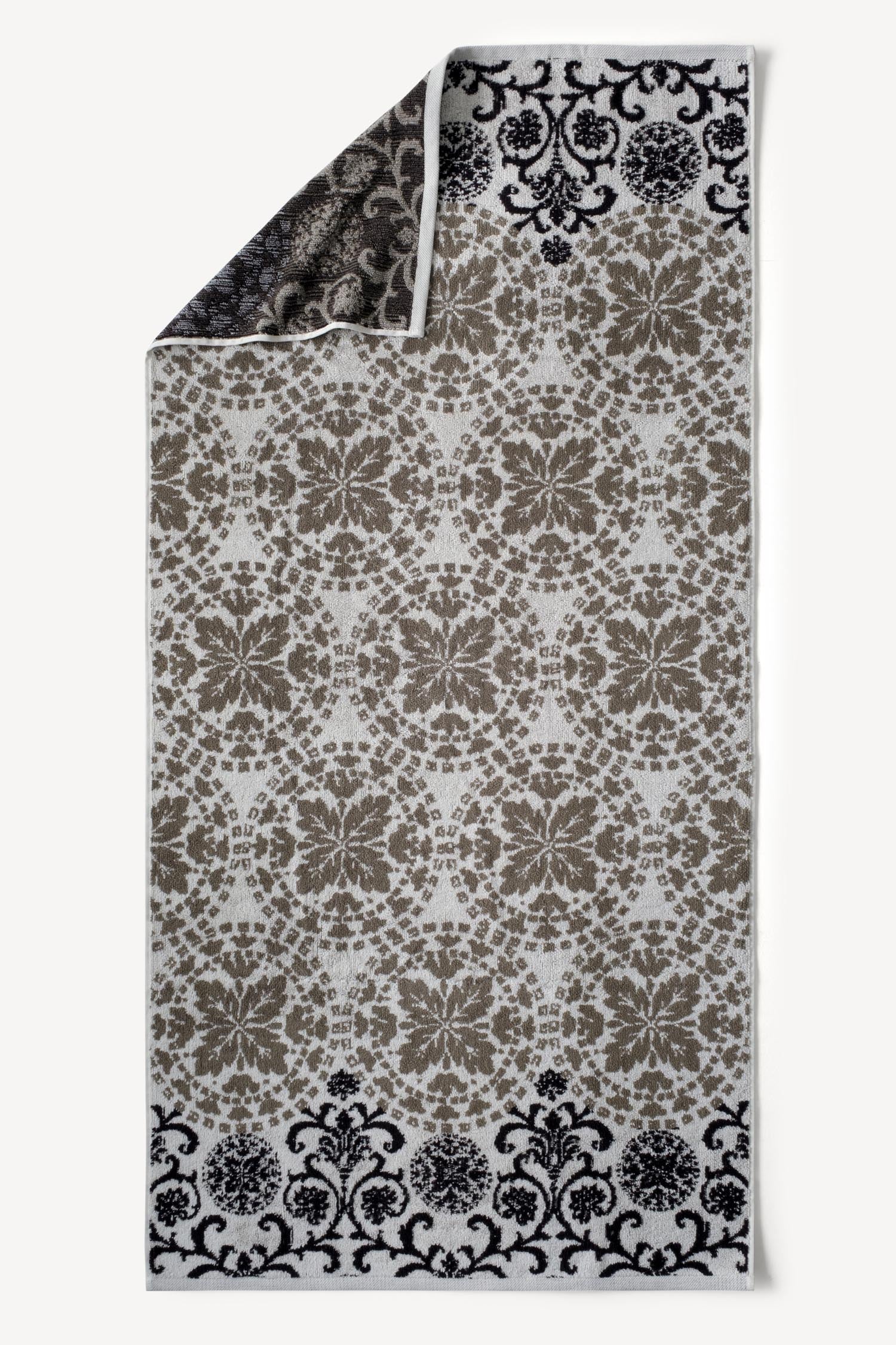 Matilda İpliği Boyalı Banyo Havlusu Taş - CHERX