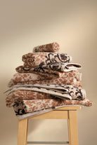 Matilda İpliği Boyalı El Havlusu Karamel - CHERX