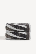 Pluma İpliği Boyalı 2’li El Havlusu Seti Taş - CHERX