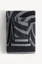 Pluma İpliği Boyalı 3'lü Havlu Seti Antrasit - CHERX