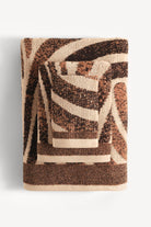 Pluma İpliği Boyalı 3'lü Havlu Seti Karamel - CHERX