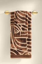 Pluma İpliği Boyalı 3'lü Havlu Seti Karamel - CHERX