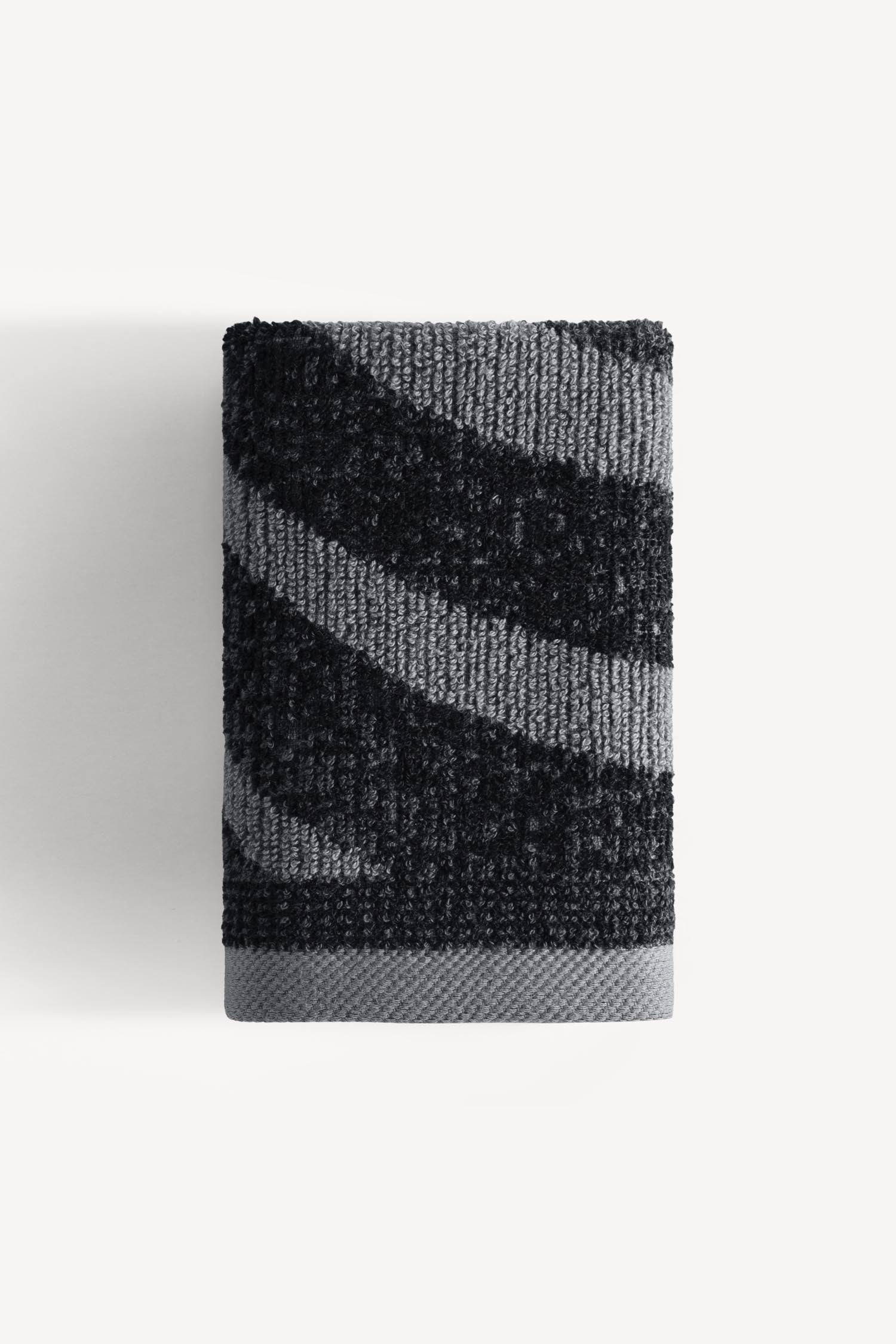 Pluma İpliği Boyalı 6'lı Misafir Havlusu Seti Antrasit - CHERX