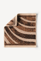 Pluma İpliği Boyalı 6'lı Misafir Havlusu Seti Karamel - CHERX