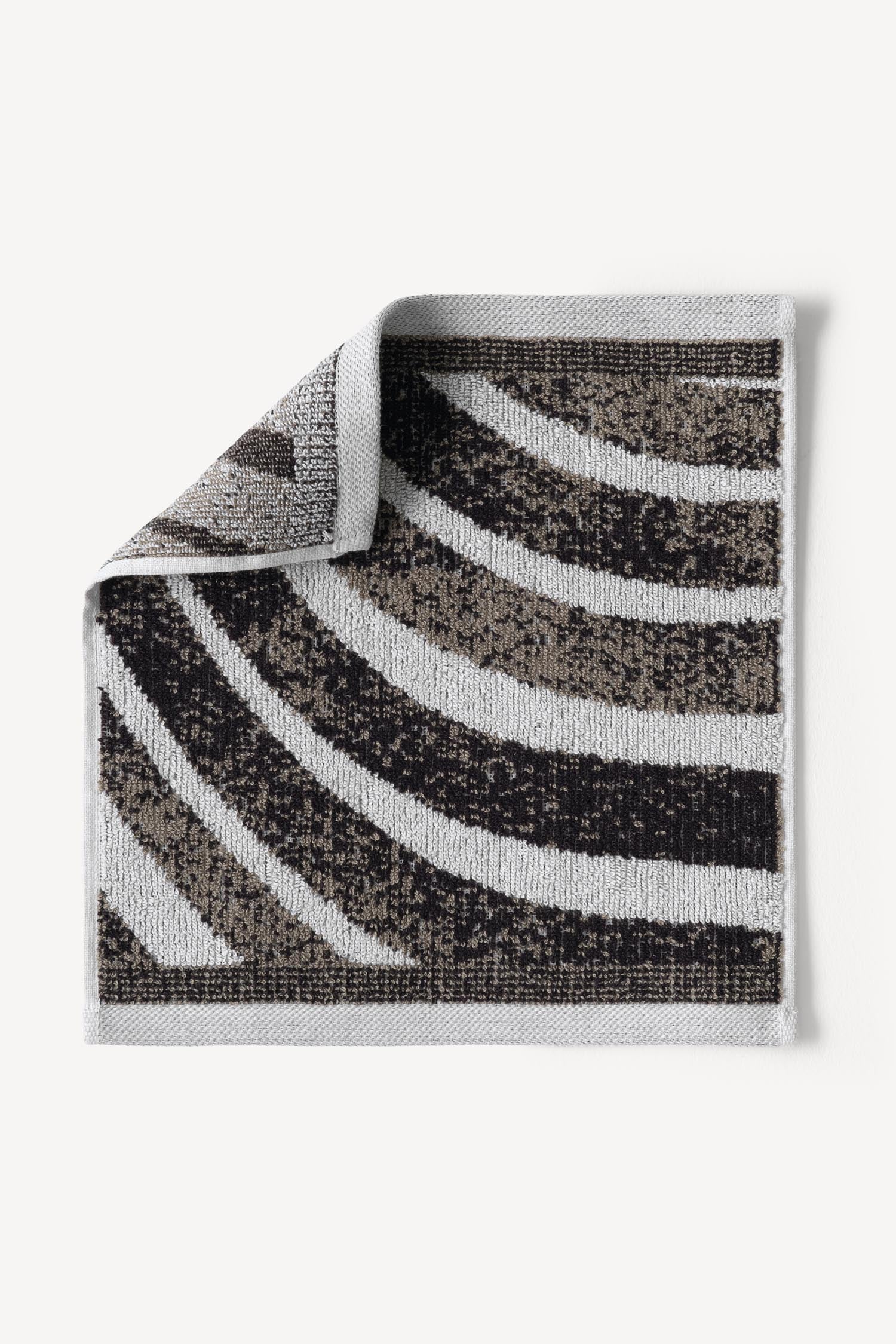 Pluma İpliği Boyalı 6'lı Misafir Havlusu Seti Taş - CHERX