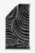 Pluma İpliği Boyalı El Havlusu Antrasit - CHERX