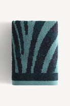 Pluma İpliği Boyalı El Havlusu Petrol - CHERX