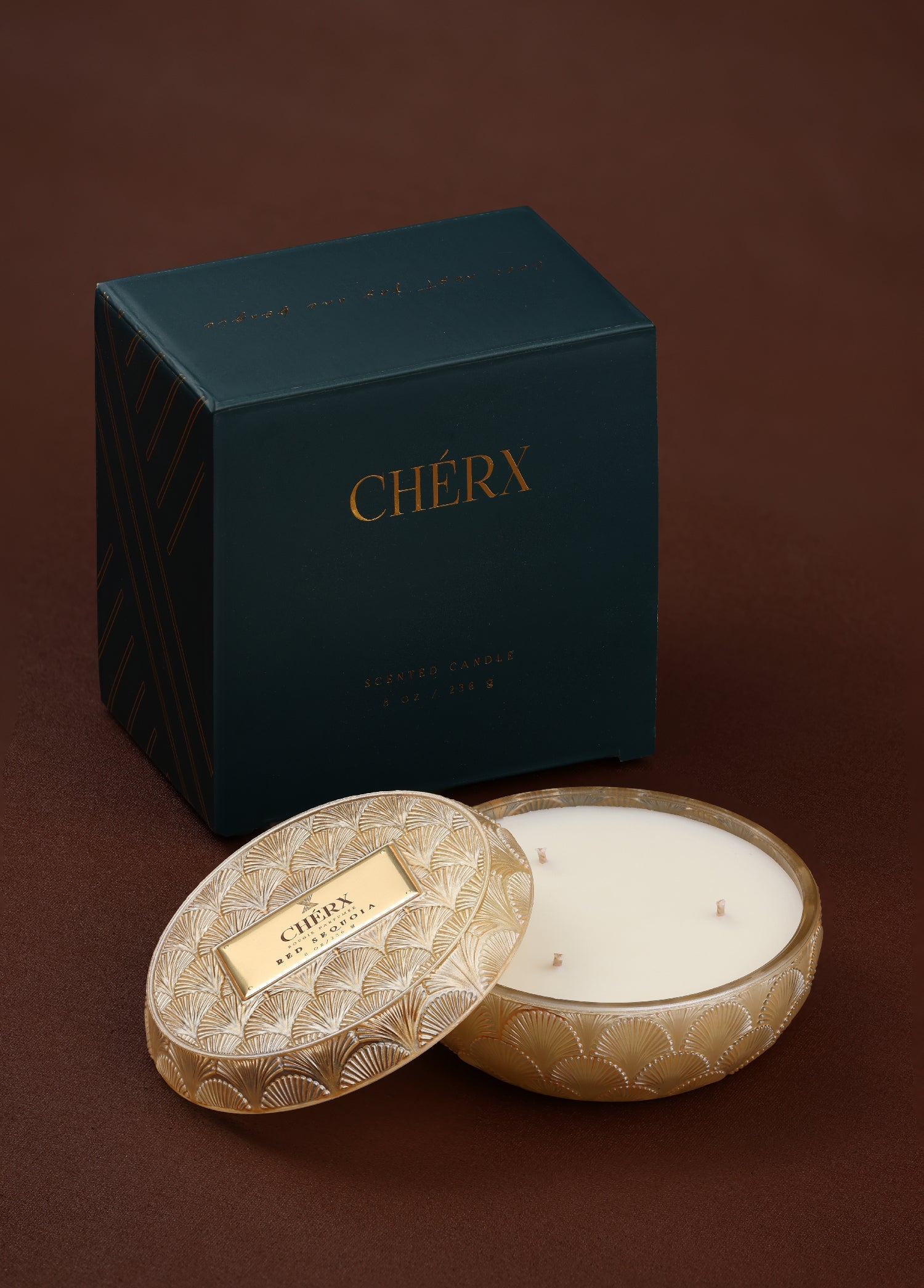 Red Sequoia 2'li Mum Seti - CHERX