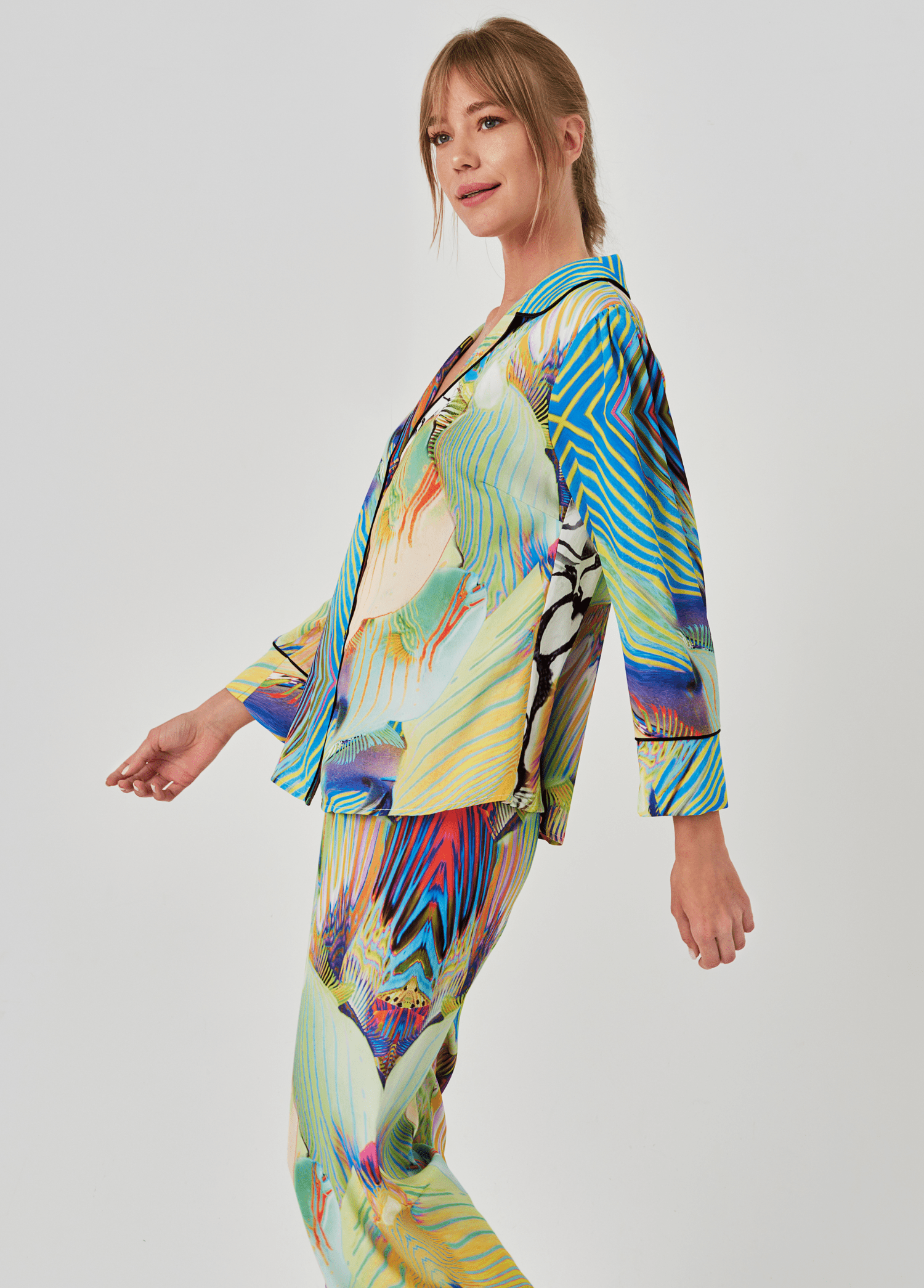 Sofi Uzun Kollu Pijama Takımı - CHERX