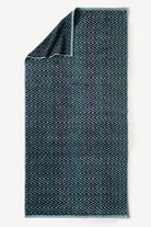 Zyon İpliği Boyalı 2'li Banyo Havlusu Seti Petrol - CHERX