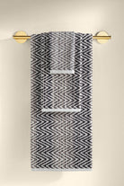 Zyon İpliği Boyalı 3'lü Havlu Seti Taş - CHERX