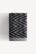 Zyon İpliği Boyalı 6'lı Misafir Havlusu Seti Antrasit - CHERX