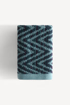 Zyon İpliği Boyalı 6'lı Misafir Havlusu Seti Petrol - CHERX